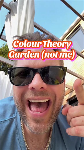 Colour Theory in the Garden 🎨 I know the colour that look good together. But - the problem is - I want them all. I want a rainbow garden. I am a collector of colours, all shades - no exceptions. You may think it’s visually jarring. But I think it’s beautiful. More flowers, I say. More! More! More! #rainbowgarden #gardendesign #gardeningtips #gardentok #gardenlove