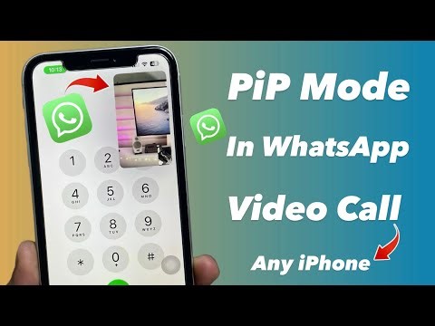 Whatsapp Video Call paused problem in iPhone Fixed - Pip Mode in whatsapp Video Call