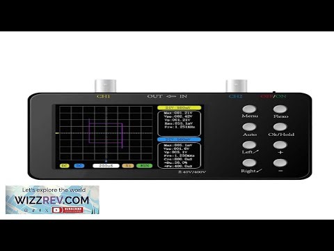 SCO2 Dual Channel Digital Oscilloscope 50M Sampling Rate 10Mhz Analog Bandwidth One Review
