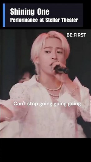 #BEFIRST #ShiningOne
