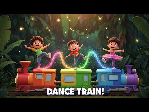 Magic Train Go Adventure | Fun Kids Song | Preschool Sing Along