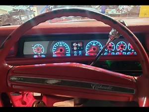 1973 CHEVY CAPRICE DAKOTA DIGITAL HDX INSTALL