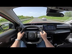 CITROEN C3 Turbo MAX 2025 - POV day test DRIVE CITY & highway (100 HP petrol with MANUAL)