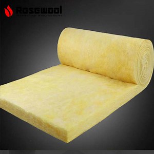 [Hot Item] 25-150mm Thermal Insulation Materials Glasswool Glass Wool Blanket for Wall and Roof
