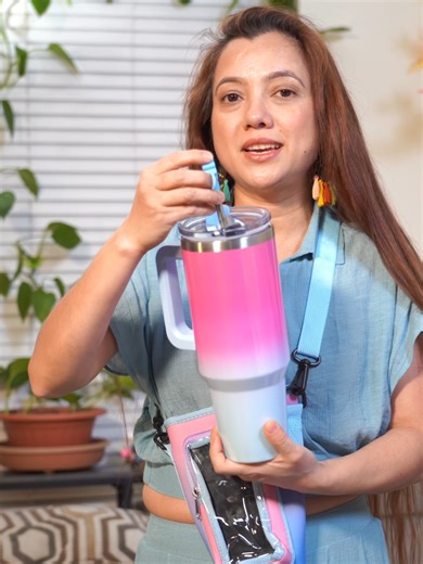 Leakproof Tumbler: Keeps Ice for 24 Hours