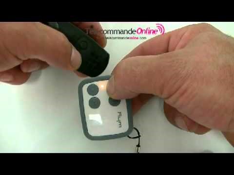 Programmation de la telecommande portail EMATRONIC M4