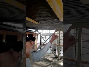 How to Lath an exterior ceiling with rib lath for stucco