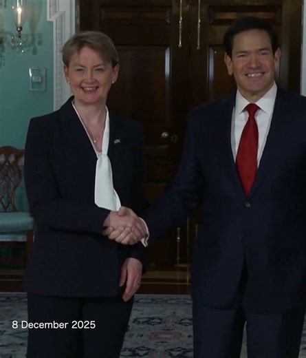 Rubio welcomes UK foreign secretary to DC for talks