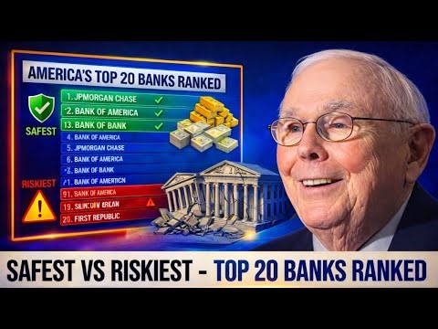 Safest vs Riskiest Banks in America | Top 20 Banks Ranked