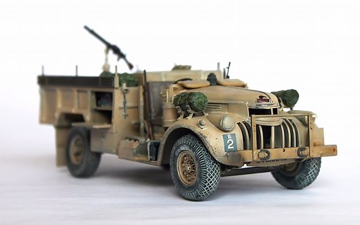 Tamiya | 英伦LRDG指挥车-模型制作（1/35）