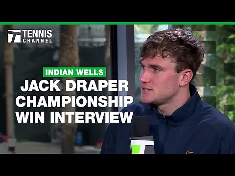 Jack Draper on winning Indian Wells title and not giving up | 2025 Indian Wells