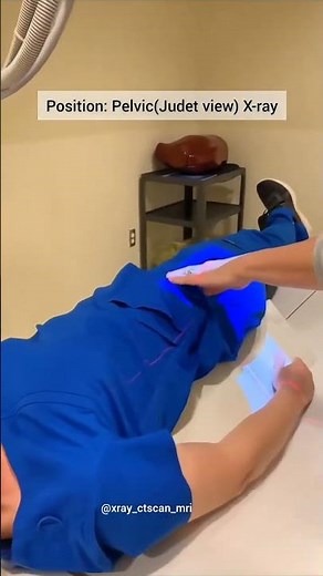 Position - Pelvic (judet view) x-ray #rediology #xray 🩻🩻#rediology technician