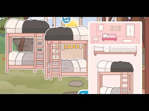 How to make a cool bunk bed Toca boca