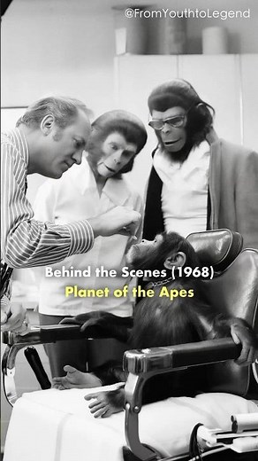 Planet of the Apes (1968) | Behind the Scenes #cinemahistory #nostalgia #planetoftheapes