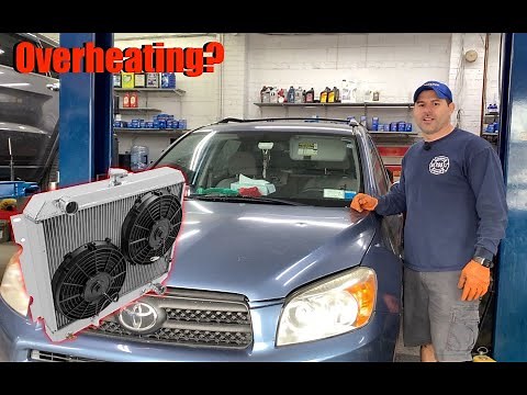 How to change a radiator / radiator fan ? 2007 Toyota Rav4