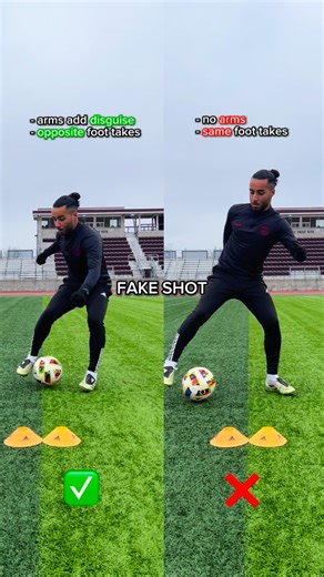 K.Y. Training on Instagram: "Get these 𝙨𝙞𝙢𝙥𝙡𝙚 skill moves 𝙘𝙤𝙧𝙧𝙚𝙘𝙩✅💪🏽 @ky.training —————— —————— Make sure you follow @ky.training for more tips and tricks to 𝗘𝗟𝗘𝗩𝗔𝗧𝗘 𝗬𝗢𝗨𝗥 𝗚𝗔𝗠𝗘👆🏽 #soccerplayer #soccerskills #soccertraining #footballskills #reels"