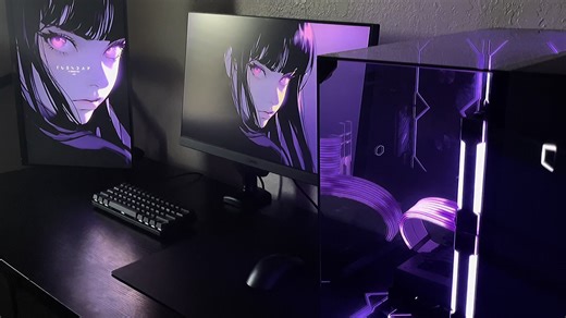 Purple PC Gaming Setup Ideas for Gamers
