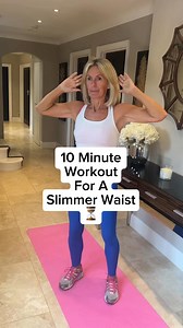 506K views · 4.6K reactions | A quick 10 minute beginner workout that you can do at home to help start to get a slimmer waist. Combine this with a healthy meal plan, cutting out processed food and increasing your protein, and it’s a win win!! 珞 | Petra Genco | Facebook