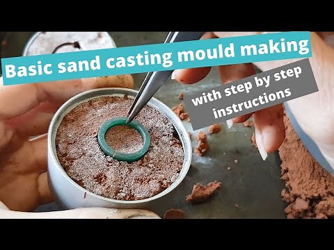 How to make a sand casting mould with text instructions