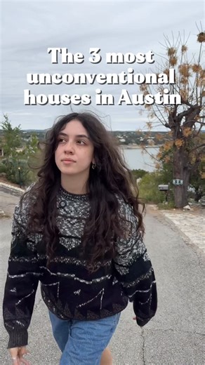 Ciara on Instagram: "Austin is full of unique architecture, but these 3 homes are the dopest. the Sand Dollar House, Casa Neverlandia, and the Spaller & Glover Storybook Houses. organic architecture & fairytale design, keep Austin weird and the creativity alive. #austintx #architecturelovers #thingstodo"