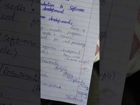 Software development| SDLC stages| 11st class| lec1