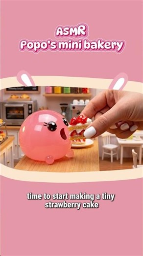 Popo Mini Bakery — Tiny Baking, Cute Jelly Popo & Satisfying ASMR Series!