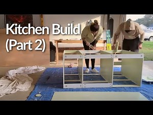 DIY Camper Van Kitchen Build (Part 2) | Drawers, Paint & Finishes
