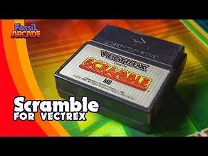 Scramble for VECTREX - FOSSIL ARCADE