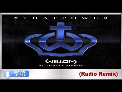 Will.I.Am Featuring Justin Bieber - I Got That Power (Radio Remix) Lyrics Below
