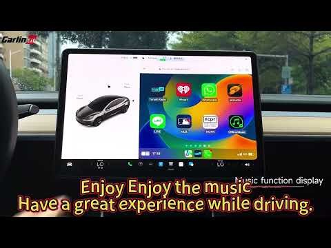 Carlinkit T2C|Tesla Apple Carplay Adapter|wireless Carplay/ Android Auto|$57| review & operation