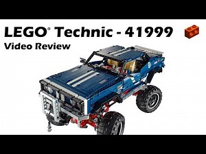 LEGO Technic 41999, 4x4 Crawler Exclusive Edition Review