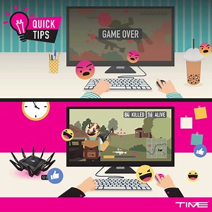 17 reactions · 64 comments | There isn’t one device for all Internet usage. Improve your gaming speed and performance by switching to a gaming router instead! Ask us how. | Time Internet | Facebook