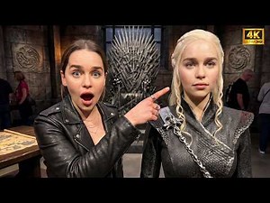 HBO Game of Thrones Wax Museum: 41 Actors Face Their Wax Doubles After 15 Years [4K]