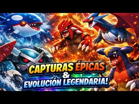 El episodio MÁS ÉPICO: Groudon, Kyogre, Rayquaza y 2 Pseudolegendarios Más 3 evoluciónes
