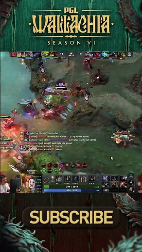 One PERFECT VORTEX from yopaj turns chaos into control #pgl #wallachia #dota #dota2 #дота