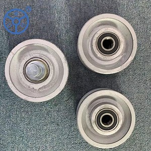 [Hot Item] V-Groove Steel Casters Overview Industrial Environments Track Gate