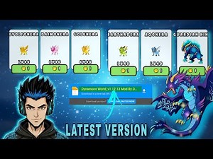 dynamons world mod apk latest version || download world Mediafire link v1.12.13