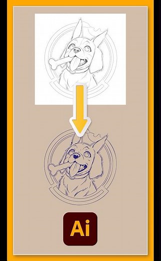 How to Vectorize ANY JPG in Seconds! 🔥 Illustrator 2025