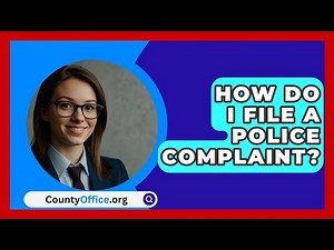 How Do I File A Police Complaint? - CountyOffice.org