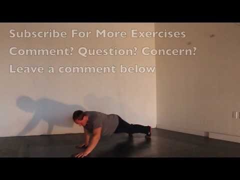 How To Do: Push-Up Reach