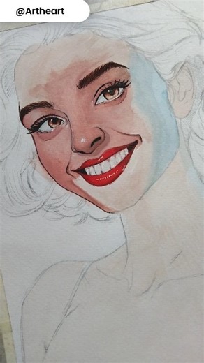 Draw a Smiley Face #smile #art #drawing #girl #shorts