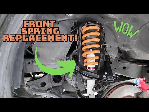 Front spring/suspension replacement - Mitsubishi L200