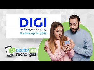 Recharge Digi Instantly ⚡ Save Up to 50% with doctorSIM