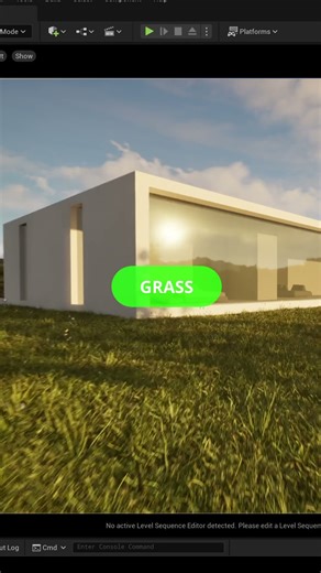 The process of creating an exterior in Unreal Engine #exterior #archviz #render #3danimation