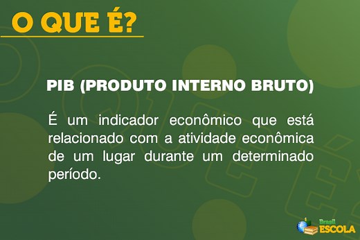 O que é PIB: conceito, tipos, cálculo, função - Brasil Escola