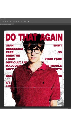 Design a Malcolm Todd poster with me #malcolmtodd #posterdesign #graphicdesign #designinspiration