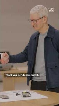 Tim Cook Reacts to Apple's First WSJ Mention in 1978