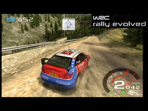 WRC: Rally Evolved ... (PS2) Gameplay