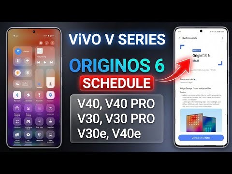 Vivo (V Series) Origin OS 6 Update : Schedule | Android 16 for Vivo V40,V40e,V30,V30 Pro/V40 Pro