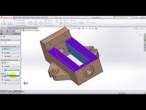 Mate reference explained - Solidworks